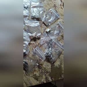 Assorted Jewelry Pieces in Clear Packaging